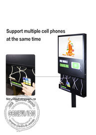 Supporto LCD a 21,5 pollici Android del chiosco del contrassegno di Wifi Digital e carico di Iphone