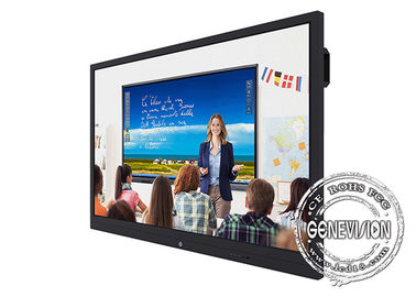 55 - Bordo LCD astuto di istruzione scolastica di Android del chiosco di lavagna del touch screen mobile a 86 pollici di OPS