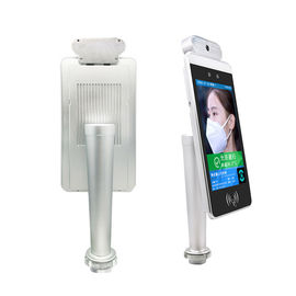 Pannello bianco di IPS del contrassegno di Wifi Digital con la rilevazione temperatura e della macchina fotografica di riconoscimento di fronte