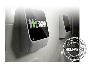 giocatore LCD di pubblicità dell'orinale del WC 10.1inch di Wifi Digital della toilette impermeabile sanitaria del contrassegno